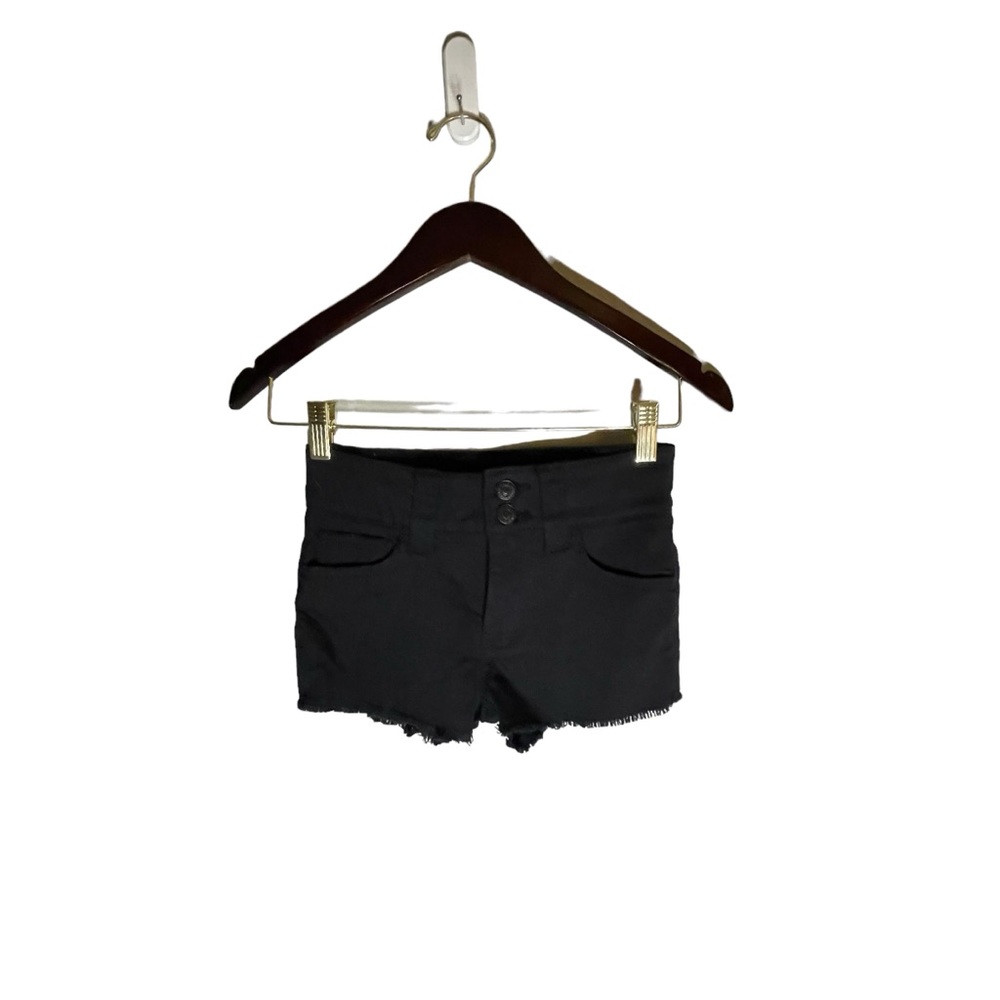 H&M Girls Black Cut Off Shorts